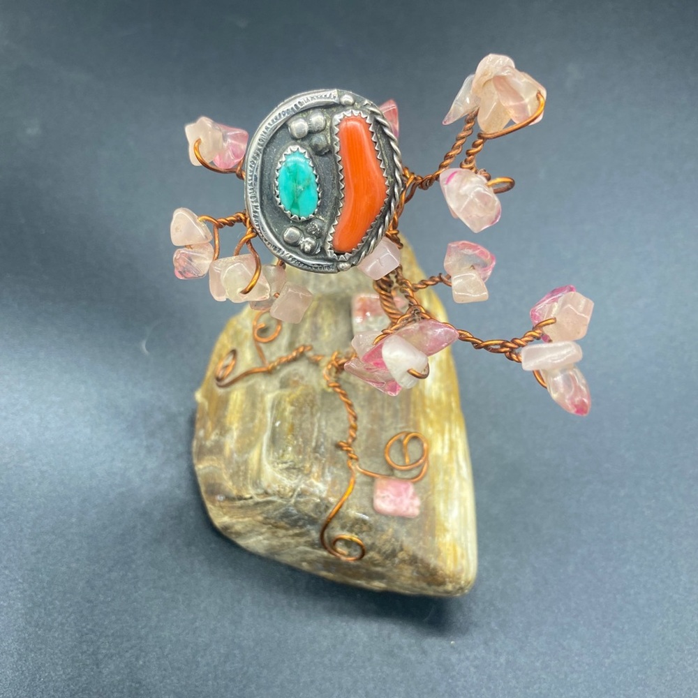 Old pawn turquoise ring.